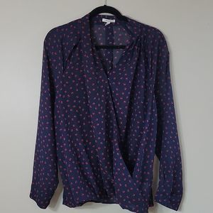 Maurices Navy Blue Top 2X